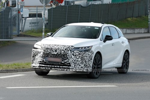 A 2028 Lexus RX Prototype Just Revealed Its Biggest Change, And It’s The Screen