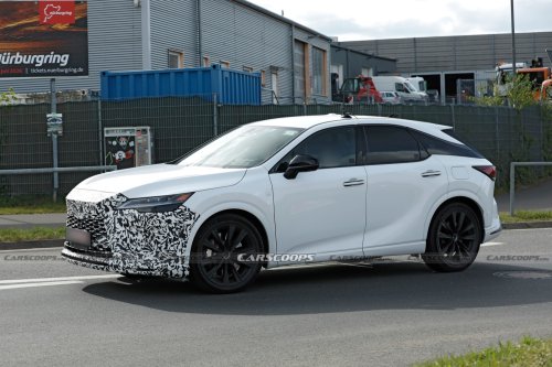A 2028 Lexus RX Prototype Just Revealed Its Biggest Change, And It’s The Screen
