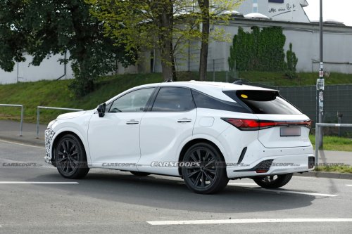 A 2028 Lexus RX Prototype Just Revealed Its Biggest Change, And It’s The Screen
