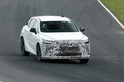 A 2028 Lexus RX Prototype Just Revealed Its Biggest Change, And It’s The Screen