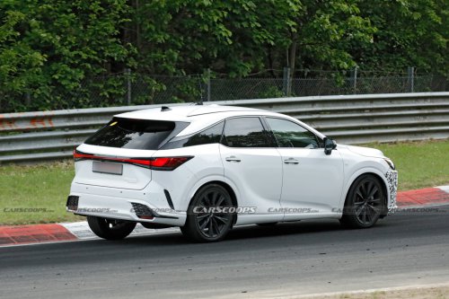 A 2028 Lexus RX Prototype Just Revealed Its Biggest Change, And It’s The Screen