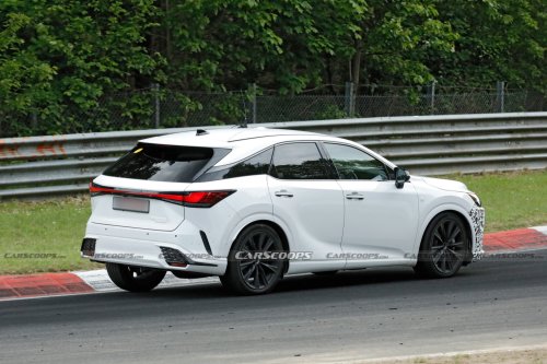 A 2028 Lexus RX Prototype Just Revealed Its Biggest Change, And It’s The Screen
