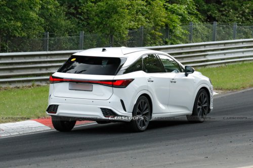 A 2028 Lexus RX Prototype Just Revealed Its Biggest Change, And It’s The Screen
