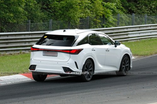 A 2028 Lexus RX Prototype Just Revealed Its Biggest Change, And It’s The Screen