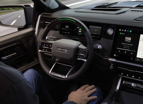 GMC’s Priciest 2027 Sierra Packs Over 60 Inches Of Screens