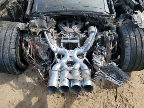 A 1-Of-765 McLaren Died In A Michigan Fire, And Bidders Smell A Deal