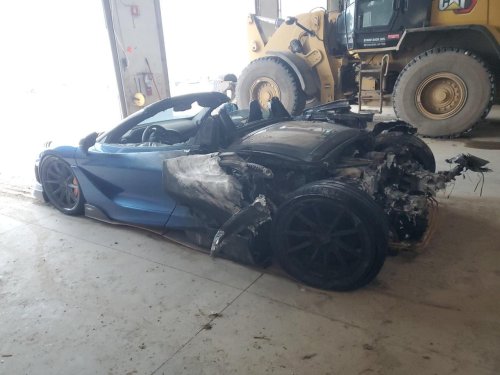 McLaren, A 1-Of-765 McLaren Died In A Michigan Fire, And Bidders Smell A Deal