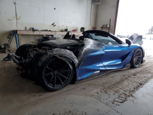 McLaren, A 1-Of-765 McLaren Died In A Michigan Fire, And Bidders Smell A Deal
