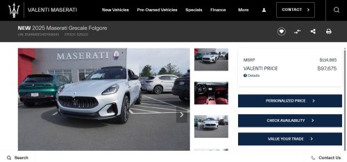 Maserati, Maserati Dealers Are Knocking $20,000 Off The Grecale EV, And It Still Seems Overpriced