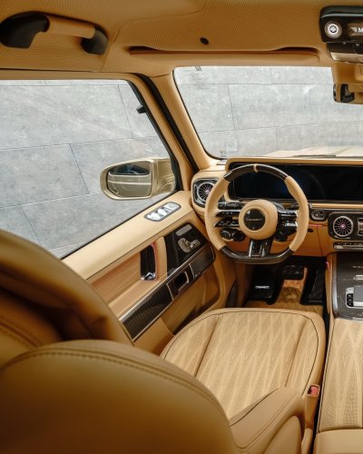 Mansory’s Latest G-Wagen Has More Gold Than Fort Knox