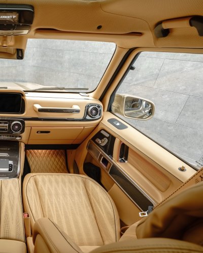 Mansory, Mansory’s Latest G-Wagen Has More Gold Than Fort Knox