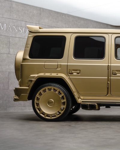 Mansory’s Latest G-Wagen Has More Gold Than Fort Knox