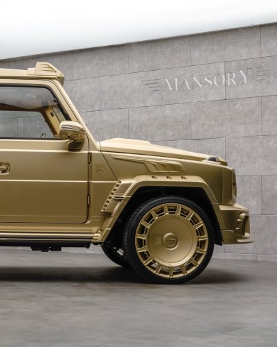 Mansory’s Latest G-Wagen Has More Gold Than Fort Knox