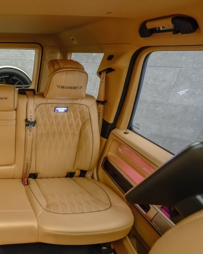 Mansory, Mansory’s Latest G-Wagen Has More Gold Than Fort Knox