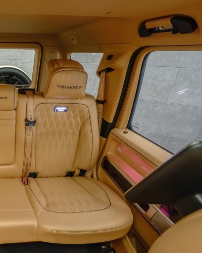 Mansory, Mansory’s Latest G-Wagen Has More Gold Than Fort Knox