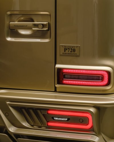 Mansory’s Latest G-Wagen Has More Gold Than Fort Knox