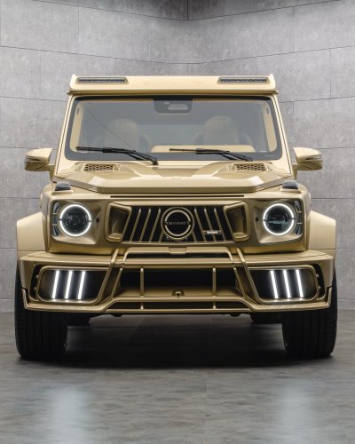 Mansory’s Latest G-Wagen Has More Gold Than Fort Knox