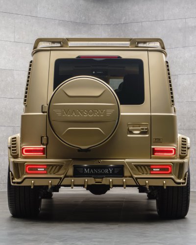 Mansory’s Latest G-Wagen Has More Gold Than Fort Knox