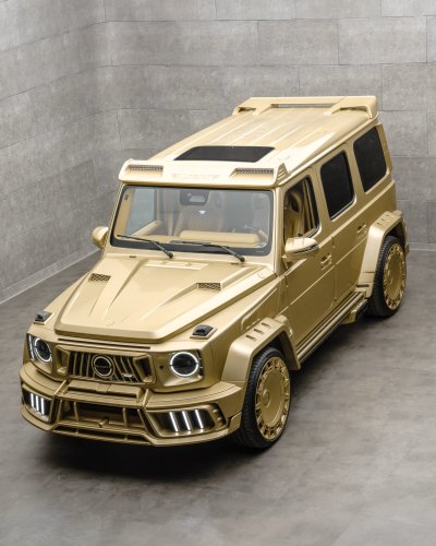 Mansory’s Latest G-Wagen Has More Gold Than Fort Knox