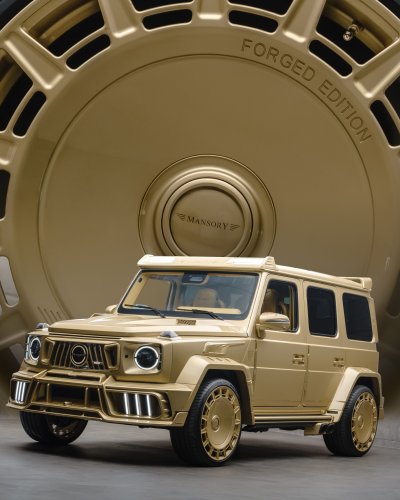 Mansory’s Latest G-Wagen Has More Gold Than Fort Knox