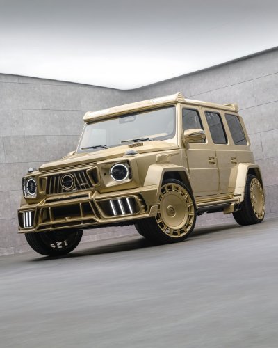 Mansory’s Latest G-Wagen Has More Gold Than Fort Knox
