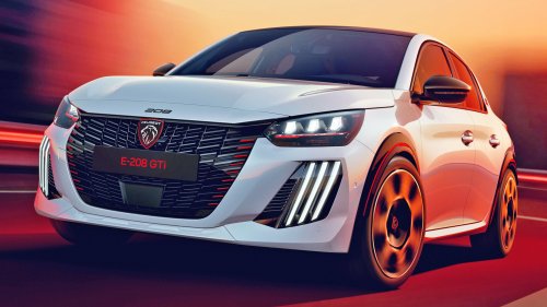 Peugeot’s Production 208 GTi Is Here, And It’s Electric