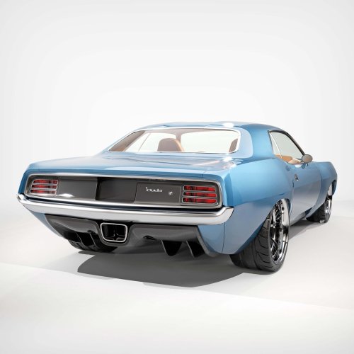 Got A Bugatti W16 Lying Around? A Designer Has The Perfect ‘Cuda For It