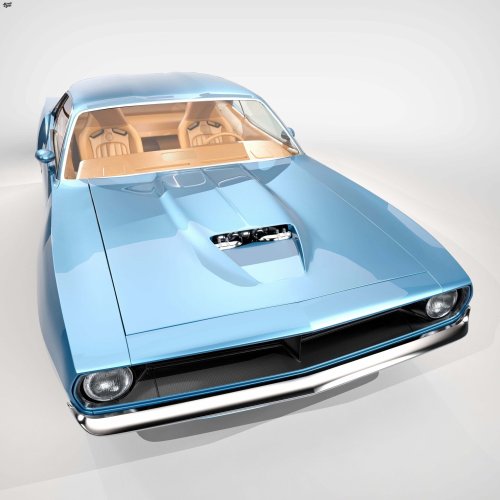 Got A Bugatti W16 Lying Around? A Designer Has The Perfect ‘Cuda For It