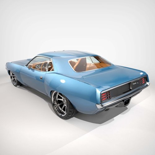 Got A Bugatti W16 Lying Around? A Designer Has The Perfect ‘Cuda For It