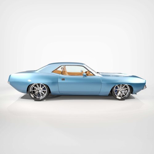 Got A Bugatti W16 Lying Around? A Designer Has The Perfect ‘Cuda For It