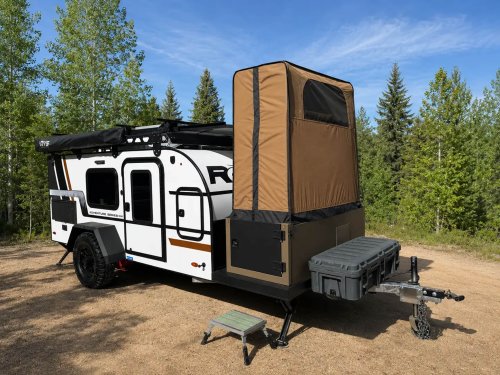 Most Small Campers Skip The Bathroom, This One Pops It Out