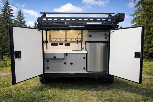 Most Small Campers Skip The Bathroom, This One Pops It Out