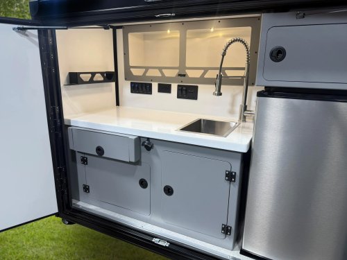 Most Small Campers Skip The Bathroom, This One Pops It Out