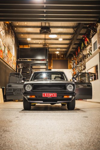 This Scruffy Little Datsun 1200 Pickup Hides A Turbocharged Nissan Engine