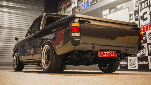 This Scruffy Little Datsun 1200 Pickup Hides A Turbocharged Nissan Engine