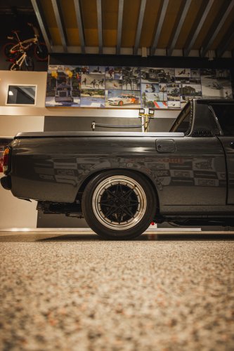 This Scruffy Little Datsun 1200 Pickup Hides A Turbocharged Nissan Engine