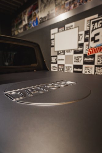 This Scruffy Little Datsun 1200 Pickup Hides A Turbocharged Nissan Engine