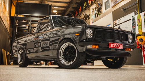 This Scruffy Little Datsun 1200 Pickup Hides A Turbocharged Nissan Engine