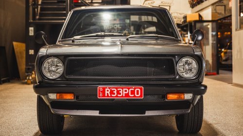 This Scruffy Little Datsun 1200 Pickup Hides A Turbocharged Nissan Engine