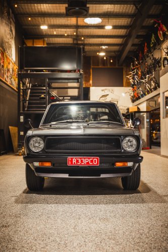 This Scruffy Little Datsun 1200 Pickup Hides A Turbocharged Nissan Engine