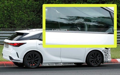 A 2028 Lexus RX Prototype Just Revealed Its Biggest Change, And It’s The Screen