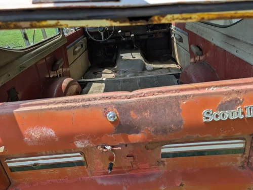 A Rusty Scout II V8 Just Sold For $10 On Bring A Trailer