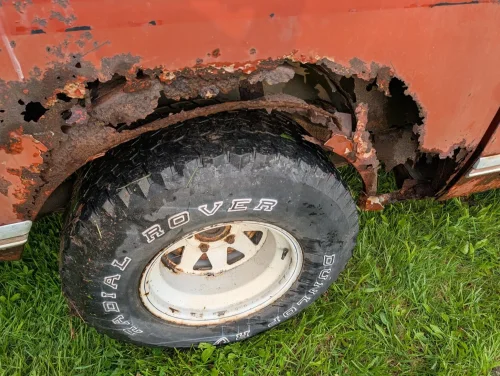 Scout, A Rusty Scout II V8 Just Sold For $10 On Bring A Trailer