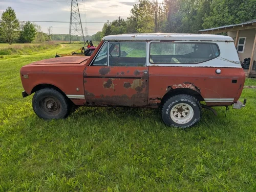Scout, A Rusty Scout II V8 Just Sold For $10 On Bring A Trailer