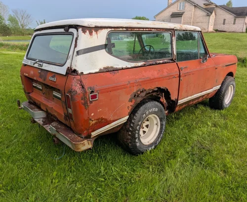 A Rusty Scout II V8 Just Sold For $10 On Bring A Trailer