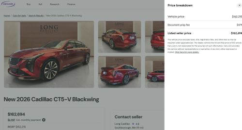 The FTC Warned 97 Dealers, Now Autotrader And Cars.com Are Changing Their Price Displays