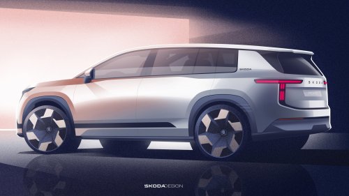 Skoda, Kia EV9, Kia, Skoda’s Three-Row EV Brings 373 Miles To The Kia EV9 Fight