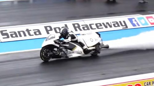 World’s Quickest Motorcycle Hits 62MPH In 0.4 Seconds Running On Steam