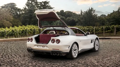 No New Ferrari Offers A Manual V12, But This Reborn 550 Targa Does