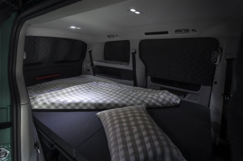VW’s $3K ID.Buzz Camping Kit Adds A Bed And Runs The A/C For Two Full Days